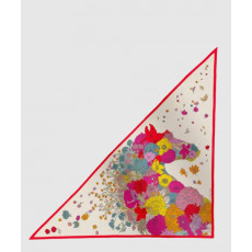 에르메스 Gentle Floral Cloak 자이언트 트라이앵글