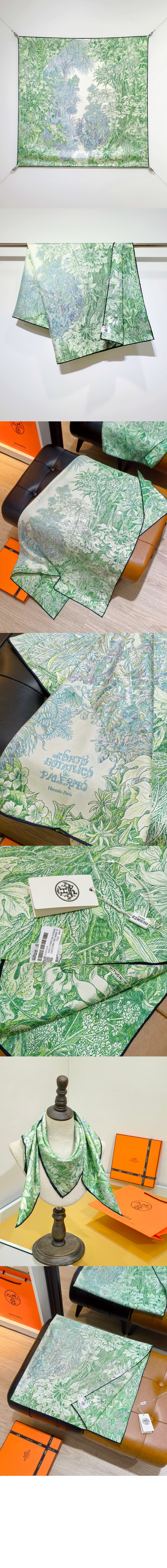 에르메스 All'Orto Botanico di Palermo 스카프 90