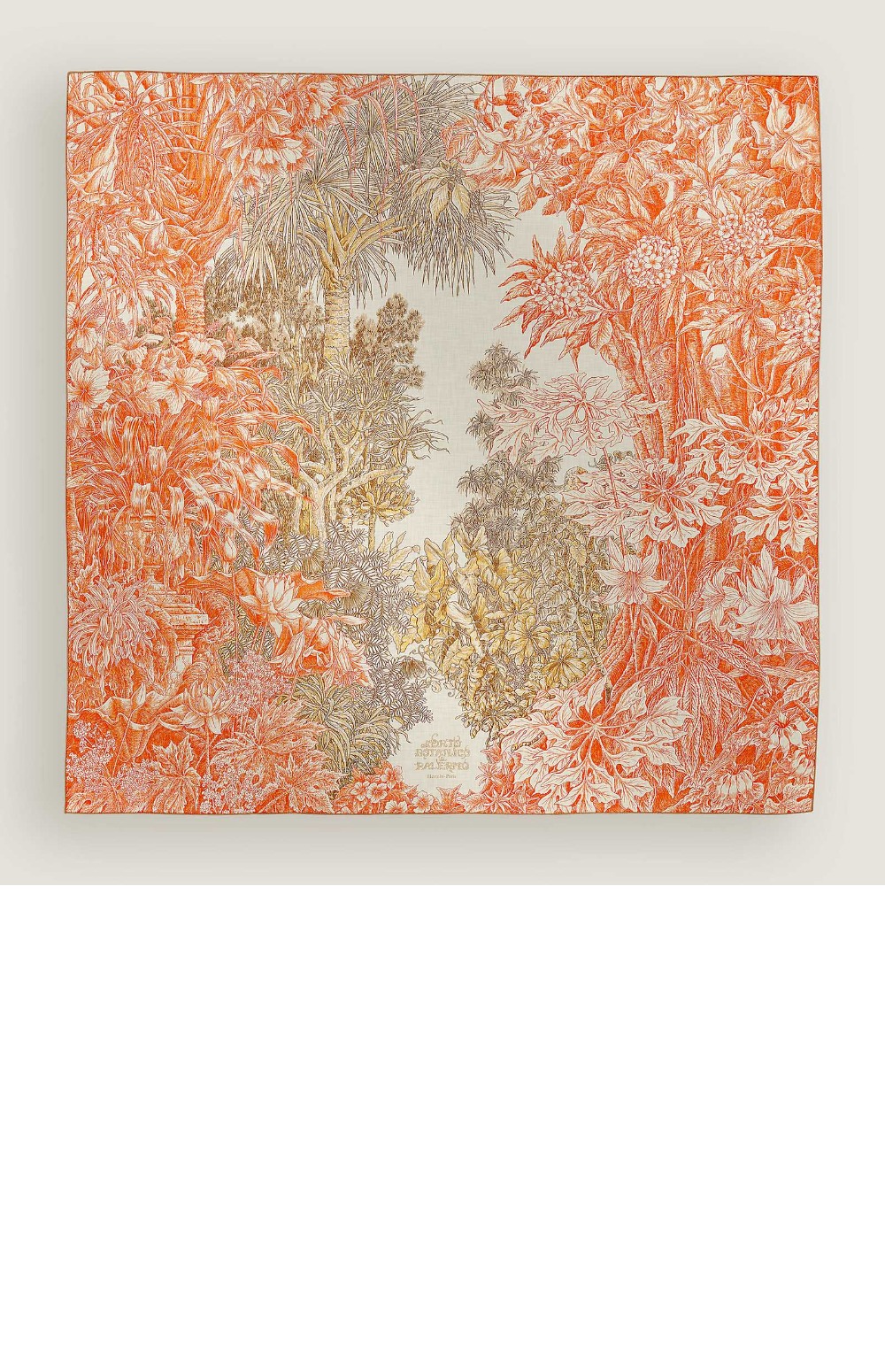 에르메스 All'Orto Botanico di Palermo 스카프 90