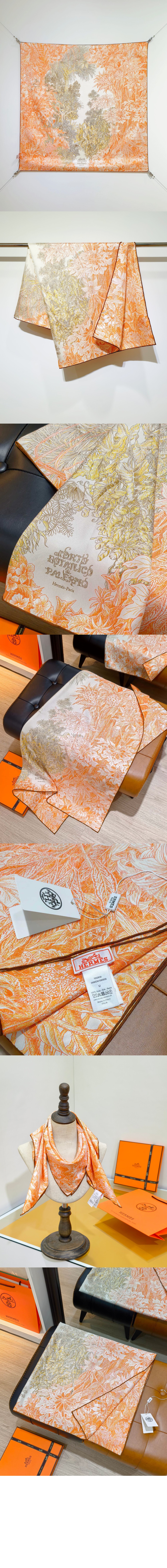 에르메스 All'Orto Botanico di Palermo 스카프 90