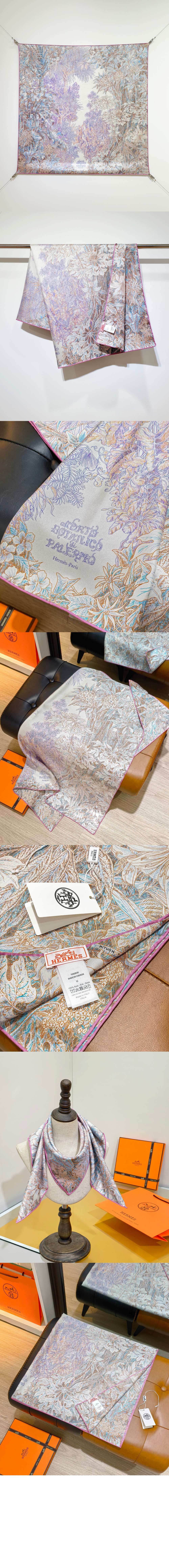 에르메스 All'Orto Botanico di Palermo 스카프 90