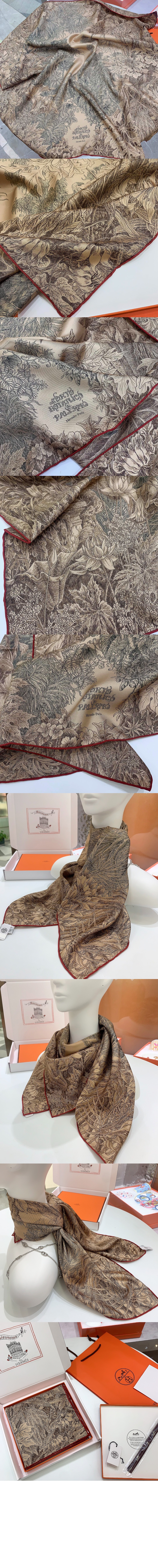 에르메스 All'Orto Botanico di Palermo 스카프 90