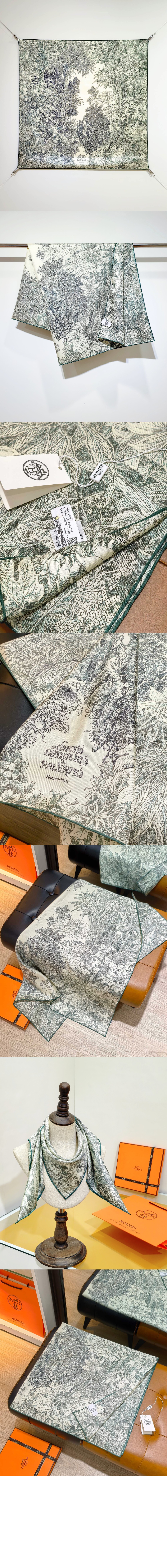 에르메스 All'Orto Botanico di Palermo 스카프 90