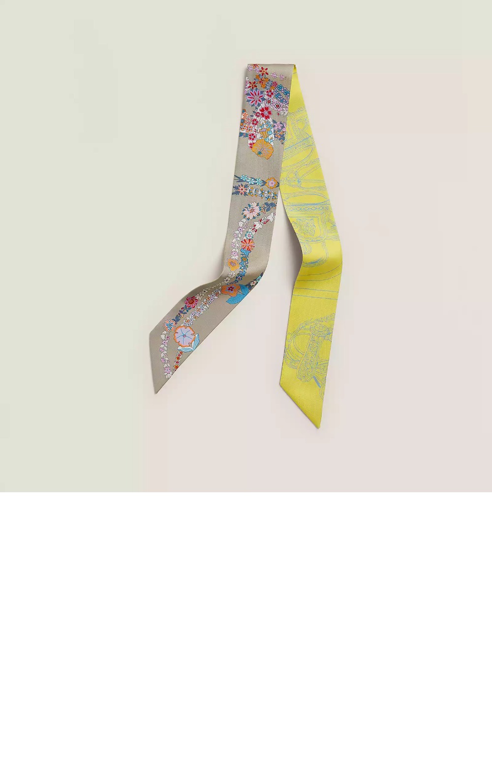 에르메스 Brides de Gala en Fleurs Twilly 방도