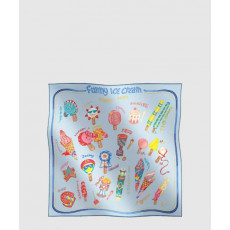에르메스 Funny Ice Cream 스카프 90