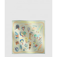 에르메스 Funny Ice Cream 스카프 90