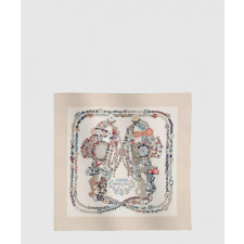 에르메스 Brides de Gala en Fleurs 스카프 90