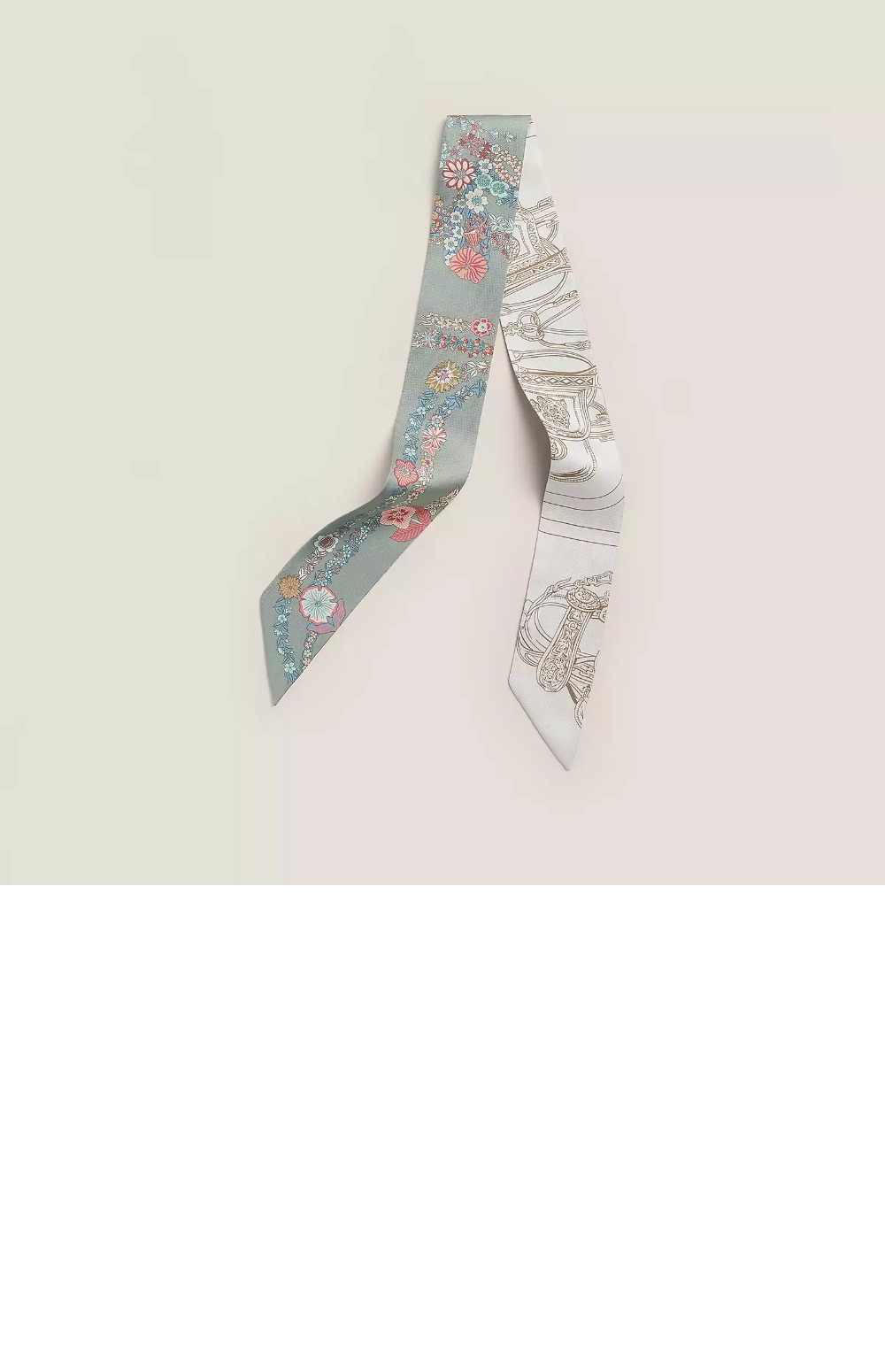 에르메스 Brides de Gala en Fleurs Twilly 방도