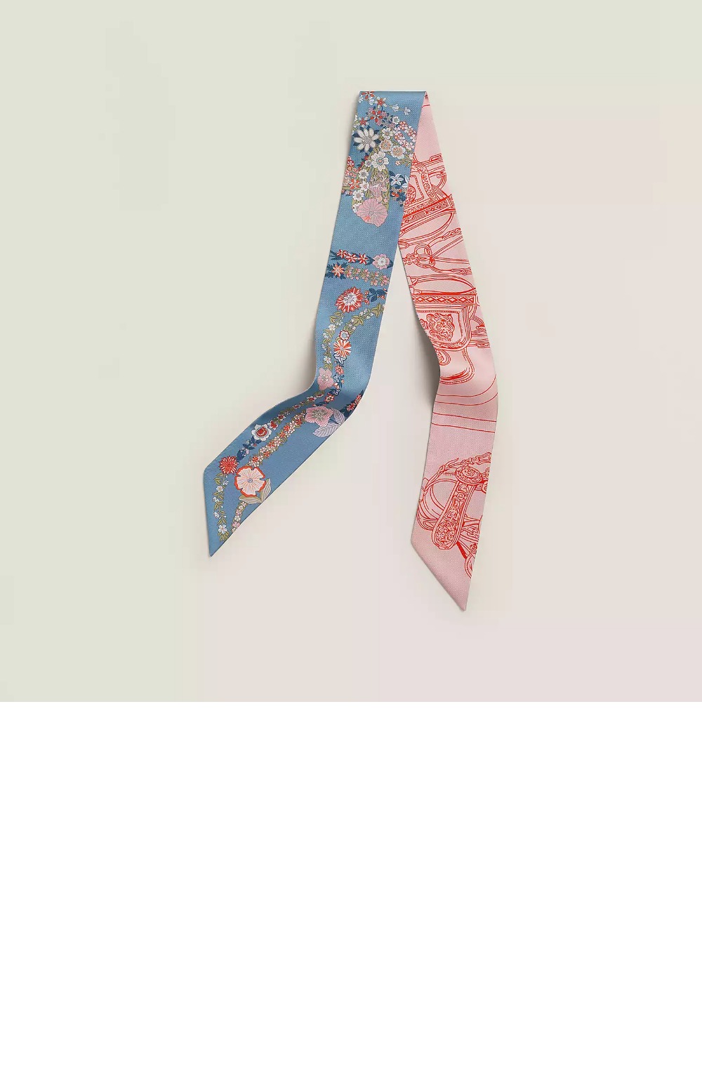 에르메스 Brides de Gala en Fleurs Twilly 방도