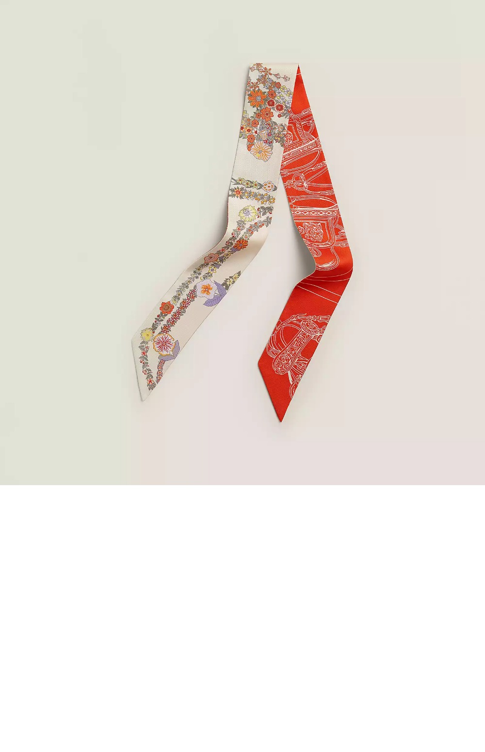 에르메스 Brides de Gala en Fleurs Twilly 방도