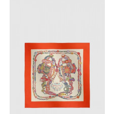 에르메스 Brides de Gala en Fleurs 스카프 90