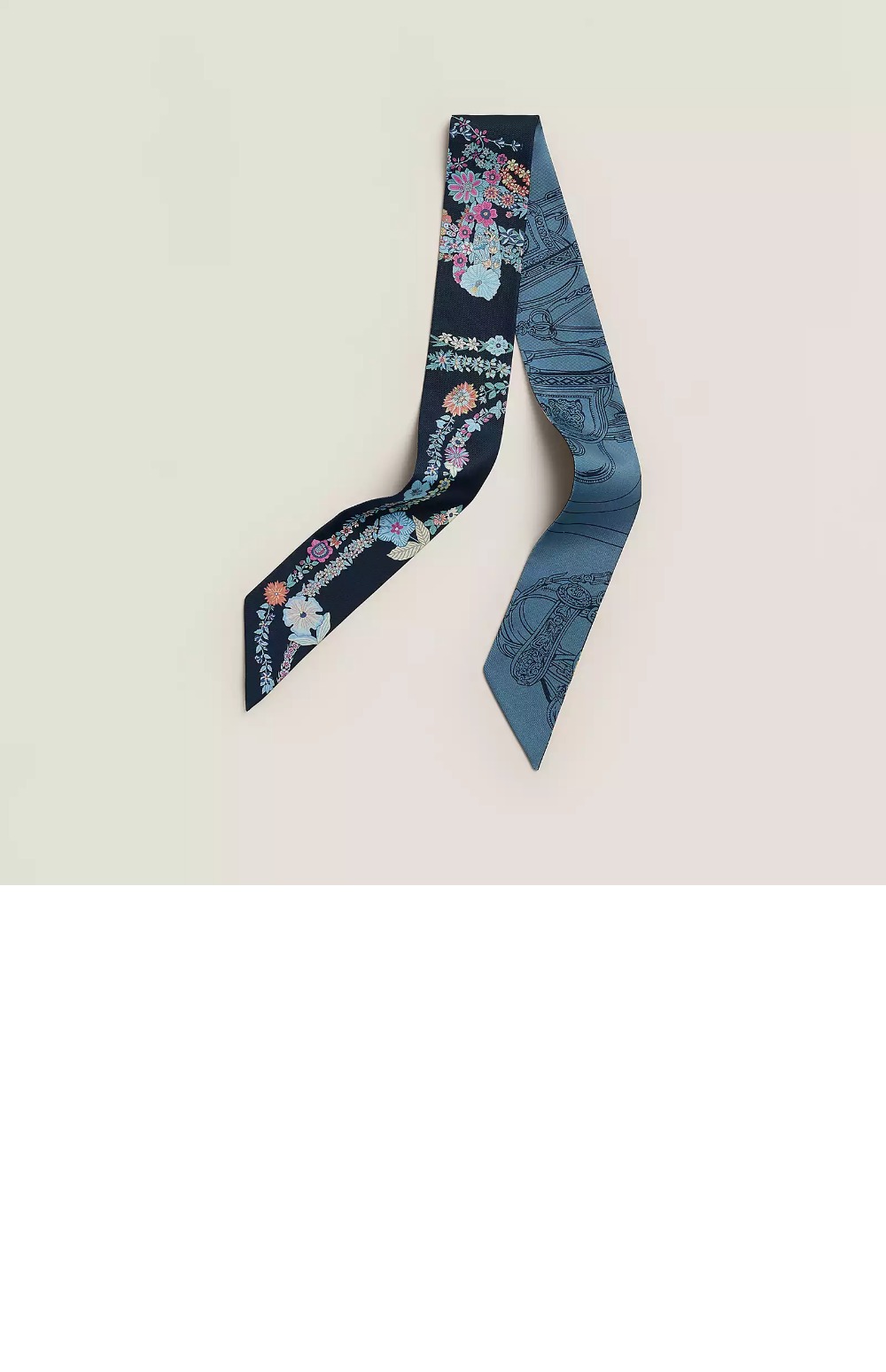 에르메스 Brides de Gala en Fleurs Twilly 방도