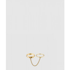 에르메스 알파켈리 더블 반지