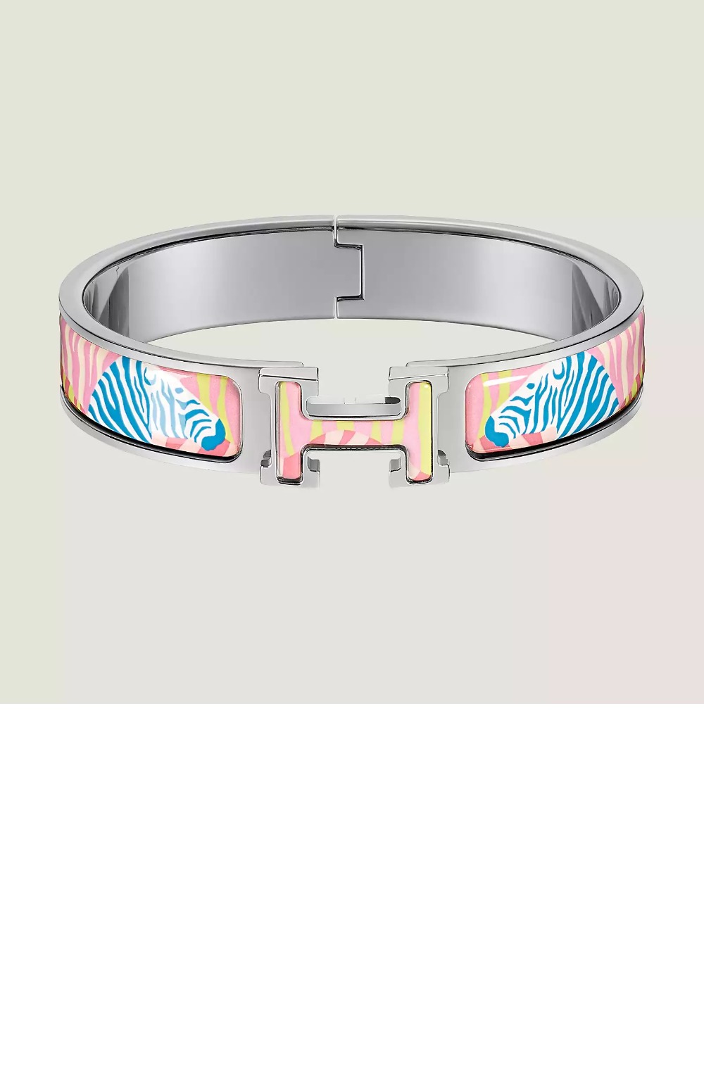 에르메스 Clic H Zebres de Tanzanie 팔찌