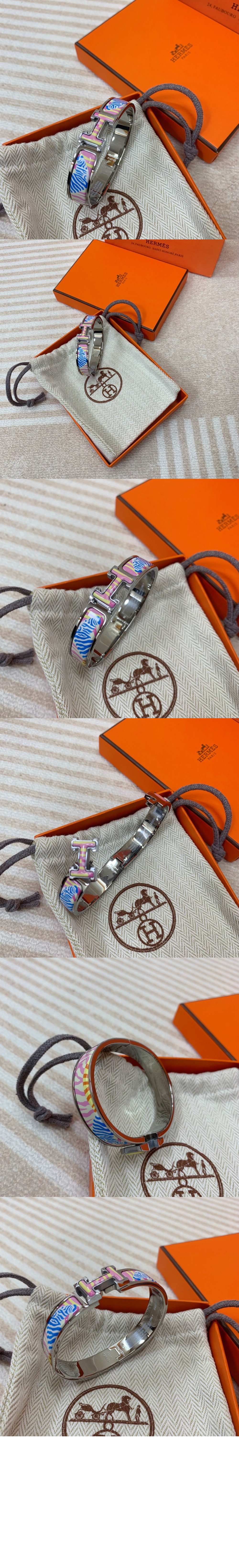 에르메스 Clic H Zebres de Tanzanie 팔찌