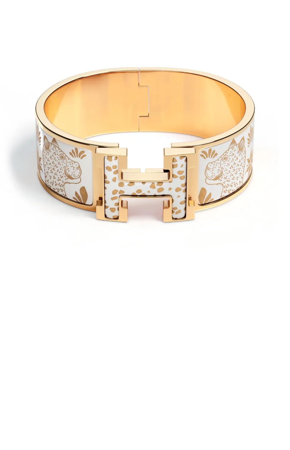 에르메스 Clic Clac H Les Leopards 팔찌
