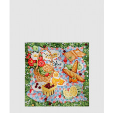 에르메스 Un Carre sur l'Herbe 스카프 90