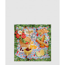 에르메스 Un Carre sur l'Herbe 스카프 90