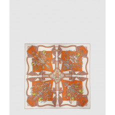 에르메스 Bouquets Sellier 스카프 90