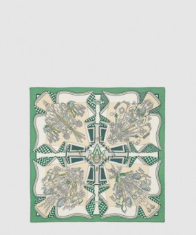 에르메스 Bouquets Sellier 스카프 90