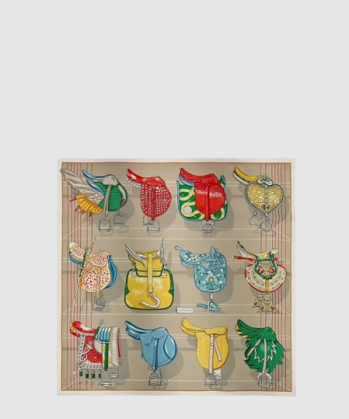 에르메스 Tous en Selle 스카프 90