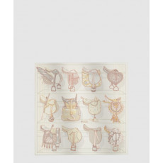 에르메스 Tous en Selle 스카프 90