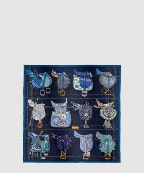 에르메스 Tous en Selle 스카프 90