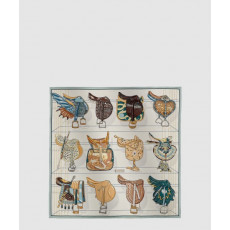 에르메스 Tous en Selle 스카프 90