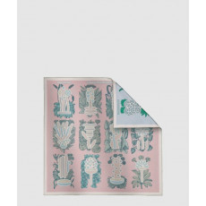 에르메스 Botanica Grafica 더블 페이스 스카프 90