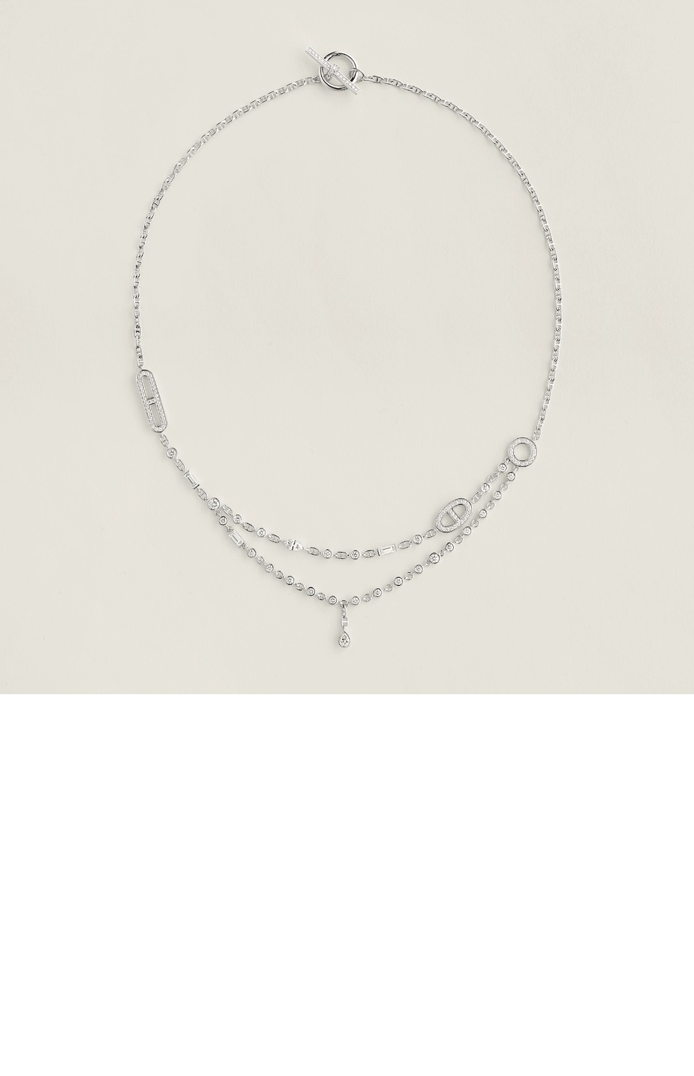 에르메스 Chaine d'ancre Chaos 목걸이