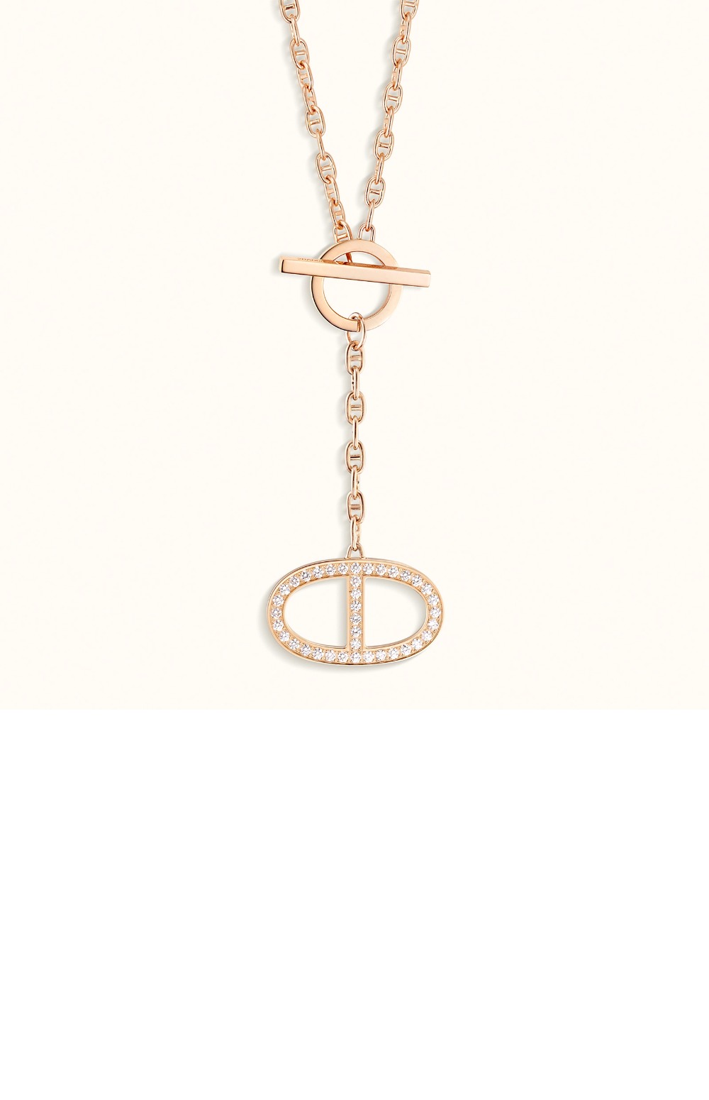 에르메스 Chaine d'ancre Contour 목걸이