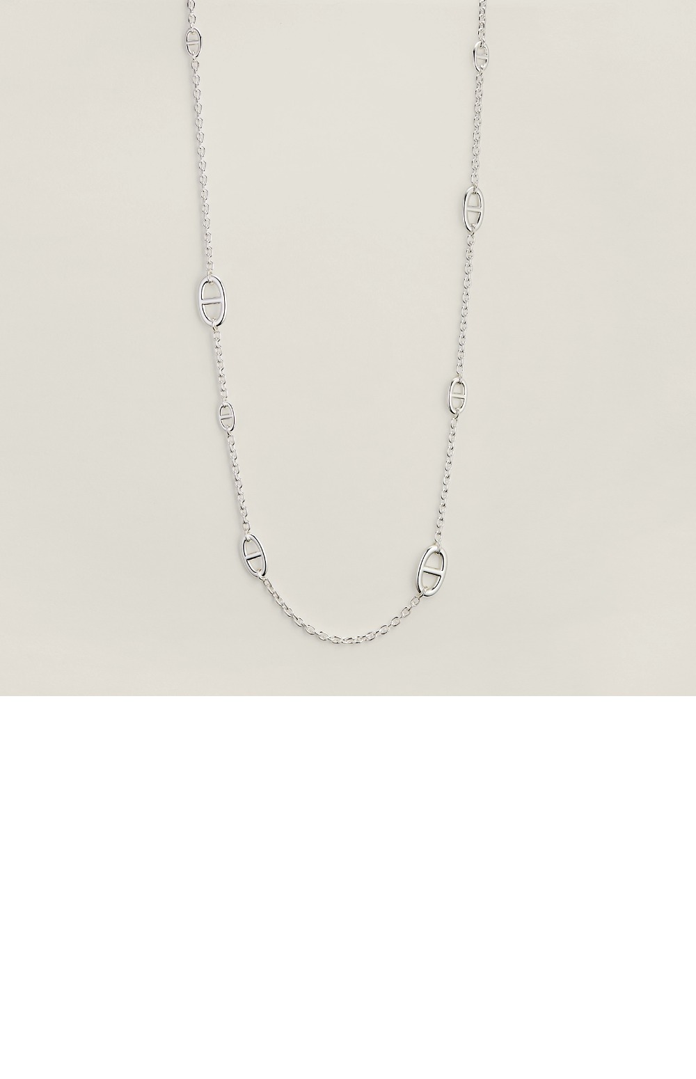 에르메스 Farandole 롱 목걸이 80