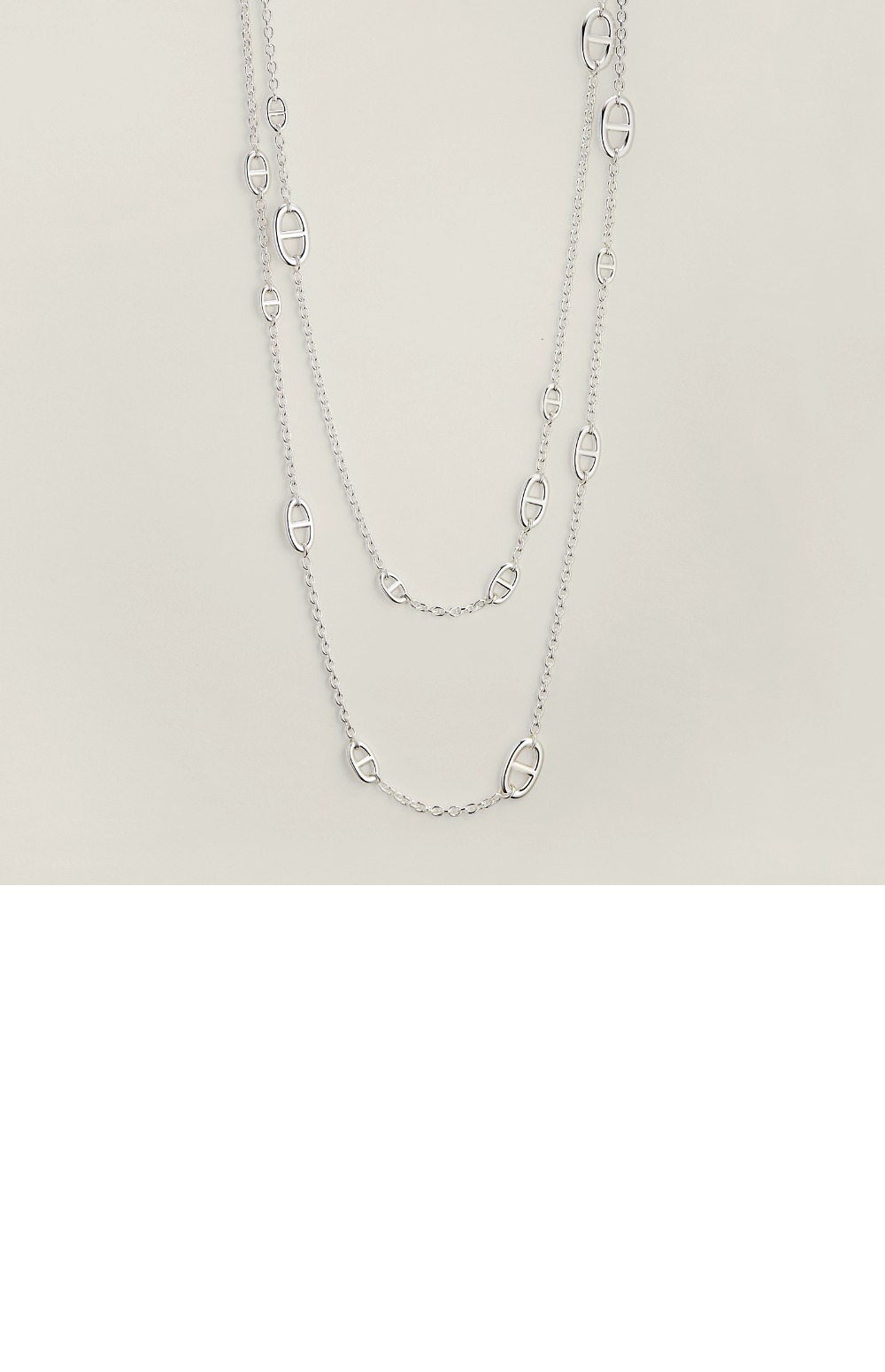 에르메스 Farandole 롱 목걸이 160