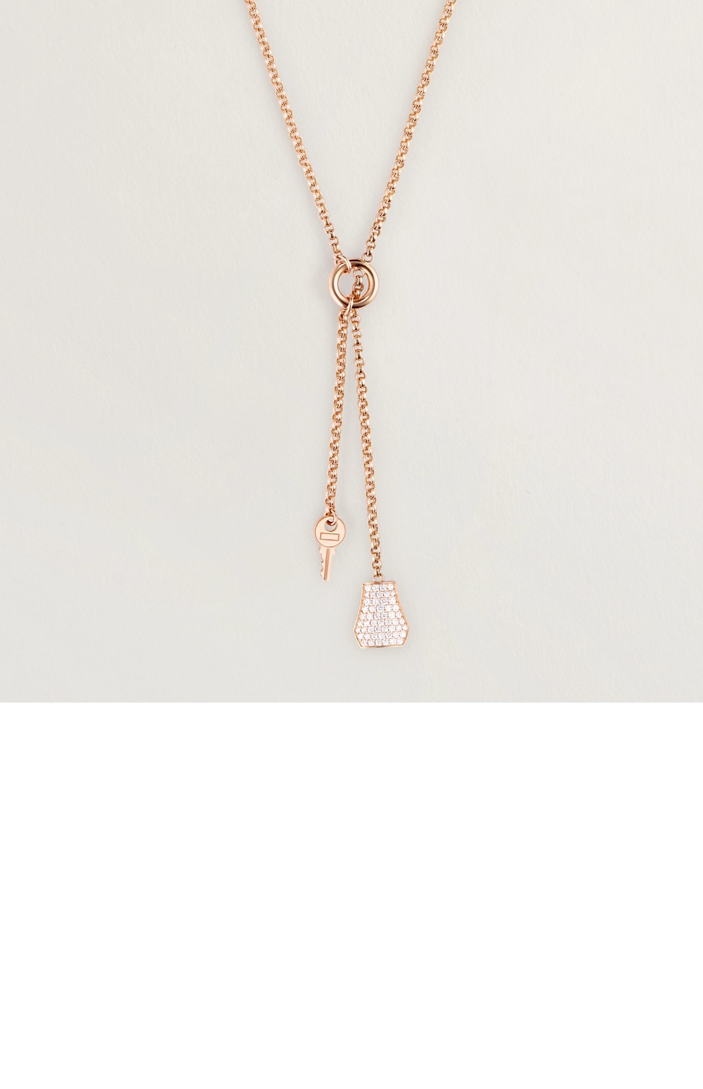 에르메스 Kelly Clochette 네크리스 목걸이