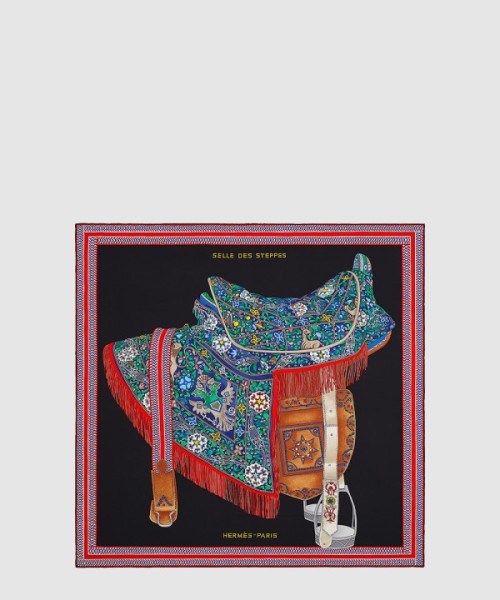 에르메스 Selle des Steppes 스카프 90