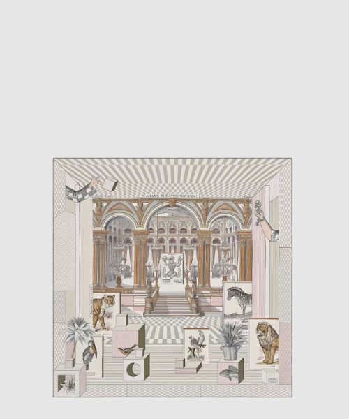 에르메스 Grand Theatre Nouveau 스카프 90