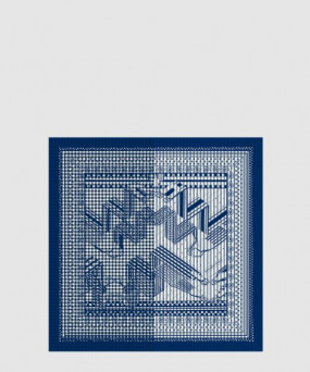 에르메스 Sangles en Zigzag bandana 스카프 90