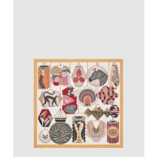 에르메스 Lanternes, Ballons et Cocardes 90 까레 실크 스카프