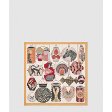 에르메스 Lanternes, Ballons et Cocardes 90 까레 실크 스카프