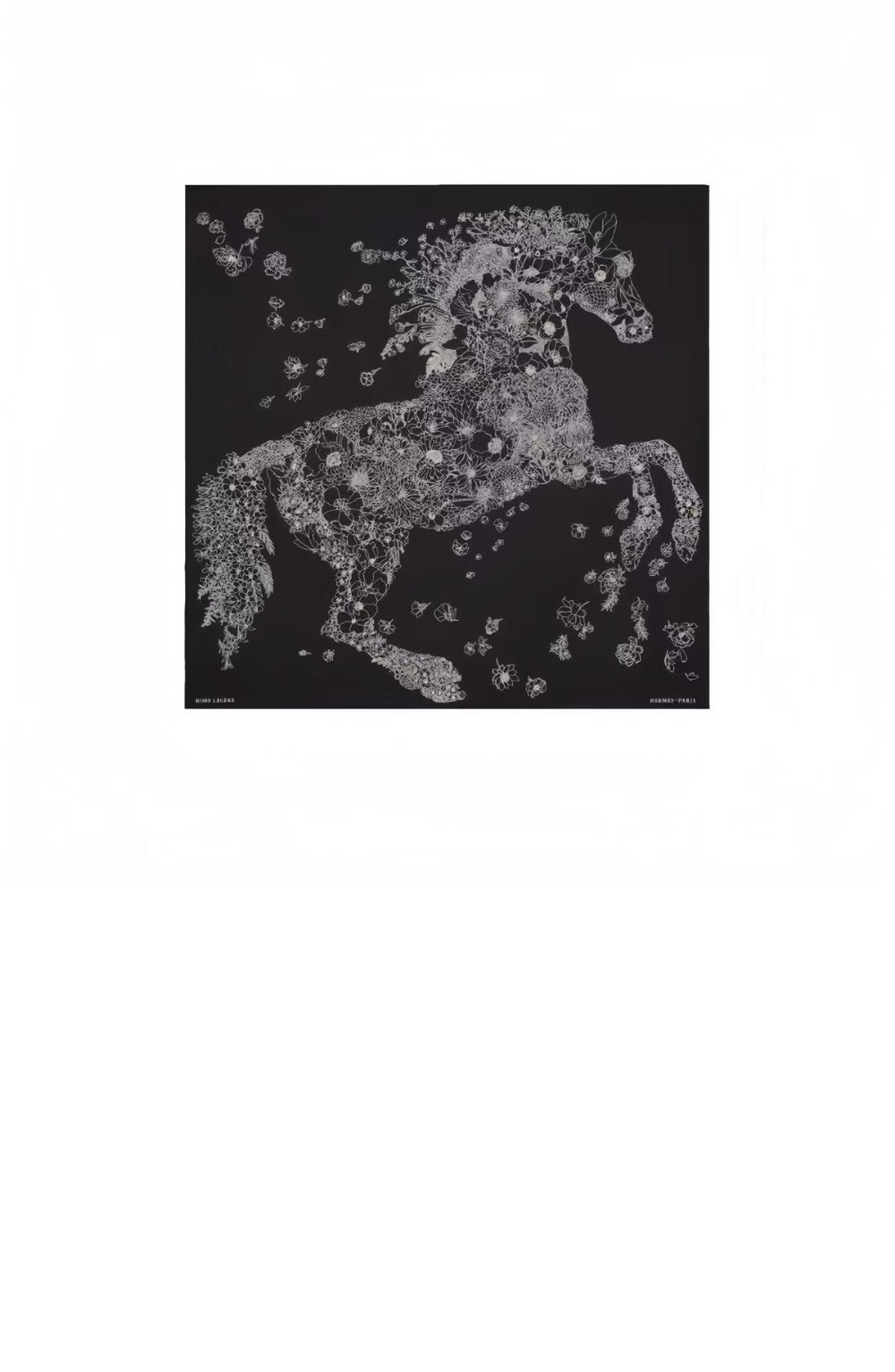 에르메스 Robe Legere 스카프 90