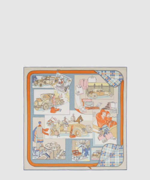 에르메스 Confort en Automobile 스카프 90