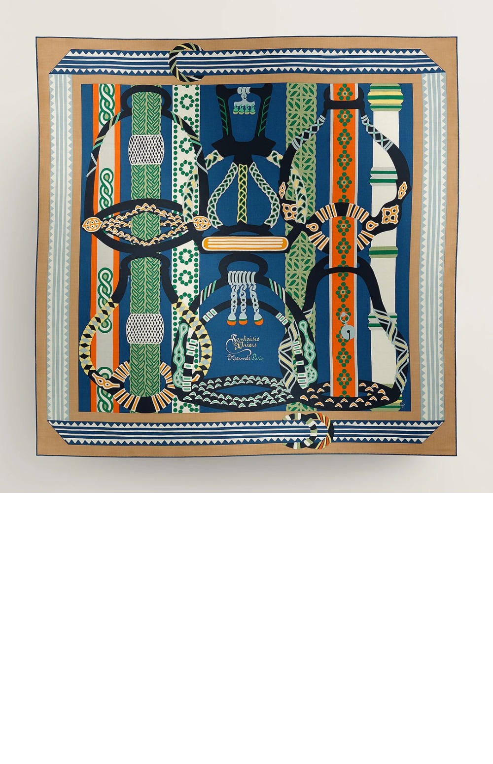 에르메스 Fantaisie d'Etriers 숄140