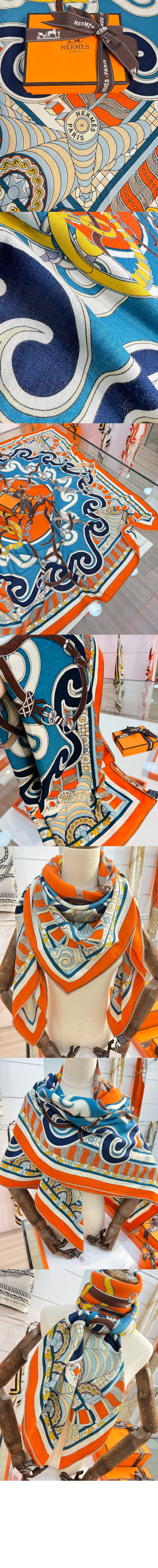 에르메스 en Rosace 숄140