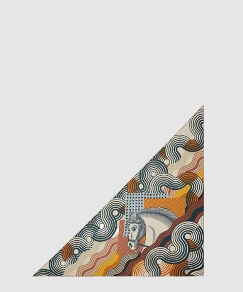 에르메스 cheval Vague 자이언트 트라이앵글