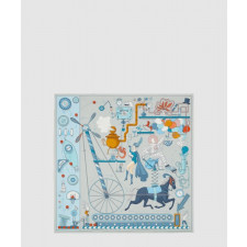 에르메스 Tea for Two 스카프 90