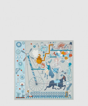 에르메스 Tea for Two 스카프 90