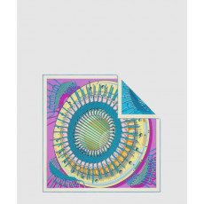 에르메스 Alternateur Double Face 스카프 90