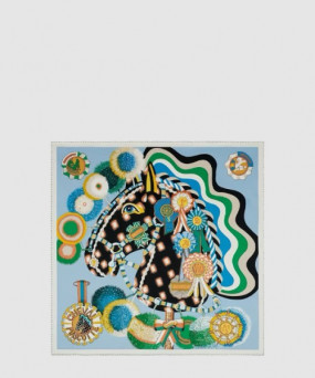 에르메스 Cheval Mascotte 스카프 90