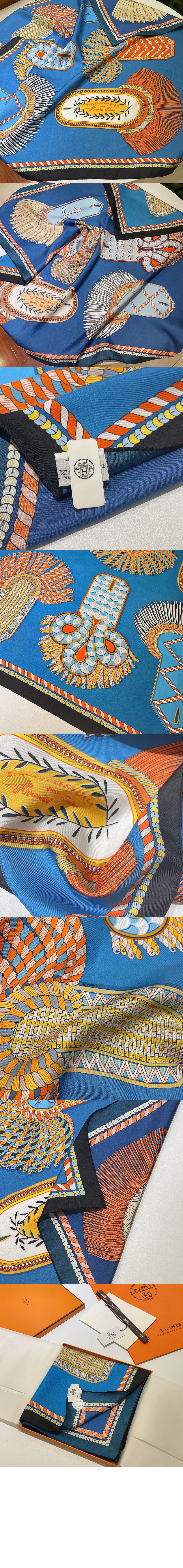 에르메스 Carré 90 Double-sided Gala 스카프 90