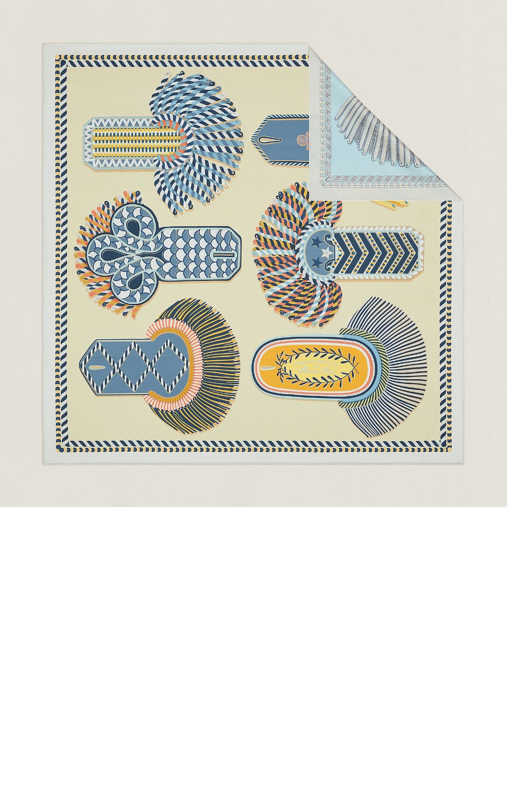 에르메스 Carré 90 Double-sided Gala 스카프 90